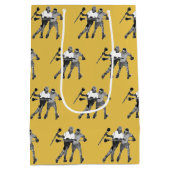 Sac Cadeau Moyen Lacrosse Gold (Dos)