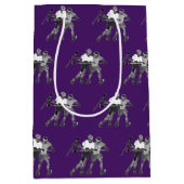 Sac Cadeau Moyen Lacrosse Team Purple (Devant)