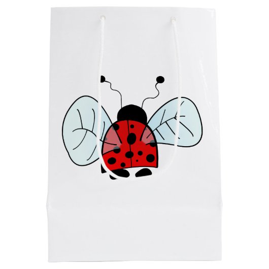 Sac Cadeau Moyen Ladybug (Dos)