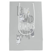 Sac Cadeau Moyen Laissons le Rumpus sauvage commencer (Dos)