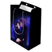 Sac Cadeau Moyen L'amour dans l'espace (Dos Angle)