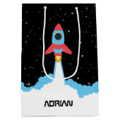 Sac Cadeau Moyen Lancement de fusées dans l'espace extra-atmosphéri (Dos)