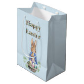 Sac Cadeau Moyen lapin de Pâques (Devant Angle)