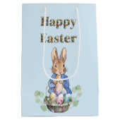 Sac Cadeau Moyen lapin de Pâques (Dos)