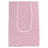 Sac Cadeau Moyen Lapin De Pâques Sur Les Pois (Dos)