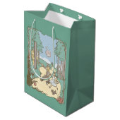 Sac Cadeau Moyen L'Assistant D'Oz™ | Storbook Yellow Brick Road (Dos Angle)