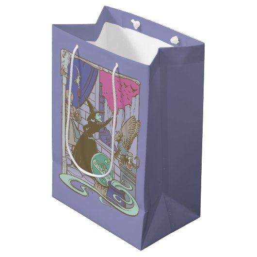 Sac Cadeau Moyen L'Assistant D'Oz™ | Storybook Wicked Witch™ (Devant Angle)