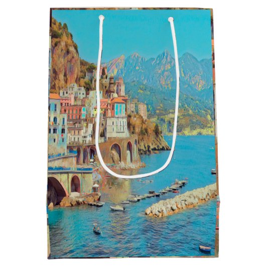Sac Cadeau Moyen ldp ATRANI - Côte d'Amalfi - (Dos)
