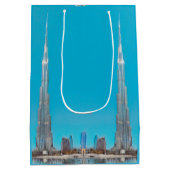 Sac Cadeau Moyen ldp BURJ KHALIFA - Dubaï - (Dos)