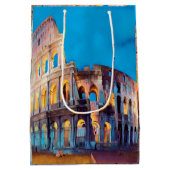 Sac Cadeau Moyen ldp COLOSSEUM Rome - par nuit (Dos)