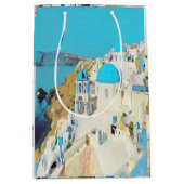 Sac Cadeau Moyen ldp SANTORINI - vue - (Devant)
