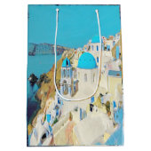 Sac Cadeau Moyen ldp SANTORINI - vue - (Dos)