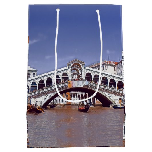 Sac Cadeau Moyen ldp Venice - PONT RIALTO - (Dos)