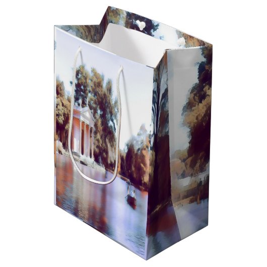 Sac Cadeau Moyen ldp VILLA BORGHESE GARDENS - Rome - (Devant Angle)