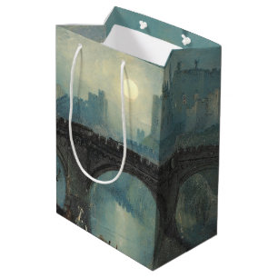 Sac Cadeau Moyen Le château William Turner Alnwick