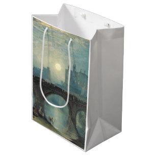 Sac Cadeau Moyen Le château William Turner Alnwick