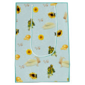 Sac Cadeau Moyen Le design de la fête du jardin (Dos)