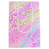 Sac Cadeau Moyen Le design Iridescente Leopard Series 10 (Dos)