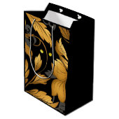 Sac Cadeau Moyen Le jardin des chats (Dos Angle)