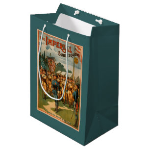 Sac Cadeau Moyen Le jeu femelle impérial de soldats de Burlesquers