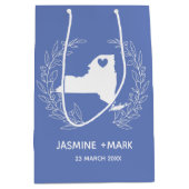 Sac Cadeau Moyen Le mariage new-yorkais favorise la coutume (Devant)