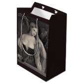 Sac Cadeau Moyen Le modèle (Dos Angle)