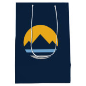 Sac Cadeau Moyen Le nouveau drapeau de Reno, Nevada (Dos)