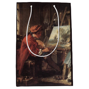 Sac Cadeau Moyen Le peintre dans son studio (par François Boucher)
