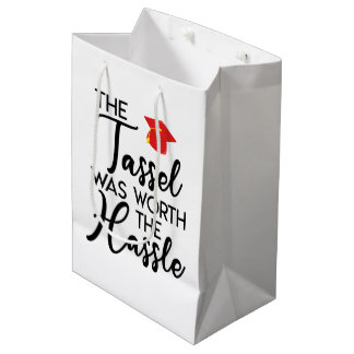 Sac Cadeau Moyen Le Tassel Vaut La Fête De La Graduation Hassle