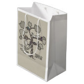 Sac Cadeau Moyen Leçons apprises (Dos Angle)