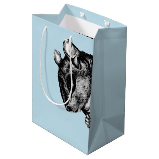 Sac Cadeau Moyen L'écureuil (Dos Angle)