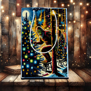 Sac Cadeau Moyen Légendaire Noël Bigfoot