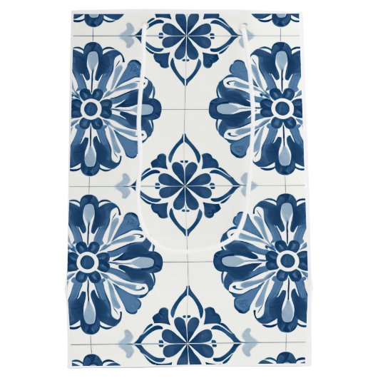 Sac Cadeau Moyen Lemon Citrus Positano Fête de Mariage Italienne (Dos)