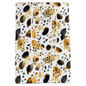 Sac Cadeau Moyen Léopard jaune blanc (Dos)