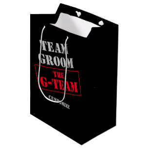 Sac Cadeau Moyen L'équipe de toilettage G-Team