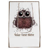 Sac Cadeau Moyen Les amateurs de café (Dos)