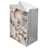 Sac Cadeau Moyen Les anges veillent sur vous (Devant Angle)