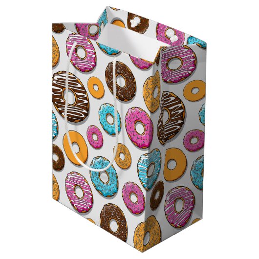 Sac Cadeau Moyen Les beignets (Dos Angle)