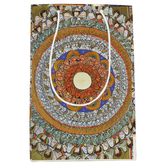 Sac Cadeau Moyen Les Choirs des Anges (Hildegard von Bingen) (Devant)