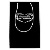 Sac Cadeau Moyen Les coeurs ne peuvent pas être classiques (Devant)