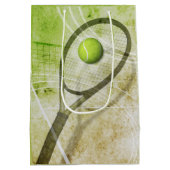 Sac Cadeau Moyen Les filles au tennis (Dos)