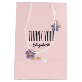 Sac Cadeau Moyen Les infirmières sont de vrais anges mignons ours e (Dos)