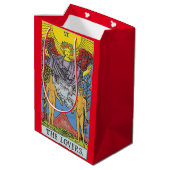 Sac Cadeau Moyen Les Lovers Tarot Card Tarots Lecture (Dos Angle)