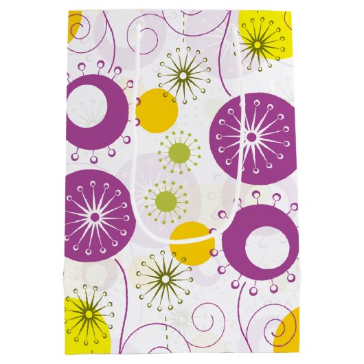 Sac Cadeau Moyen Les Patters de Cute Stylized (Dos)