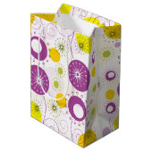 Sac Cadeau Moyen Les Patters de Cute Stylized (Dos Angle)