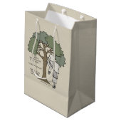 Sac Cadeau Moyen Les plus grandes paroles de Maman (Dos Angle)