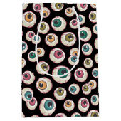 Sac Cadeau Moyen Les yeux d'Halloween (Devant)