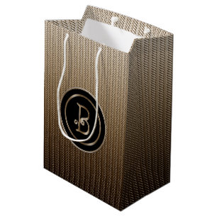 Sac Cadeau Moyen "Lettre B" Monogramme