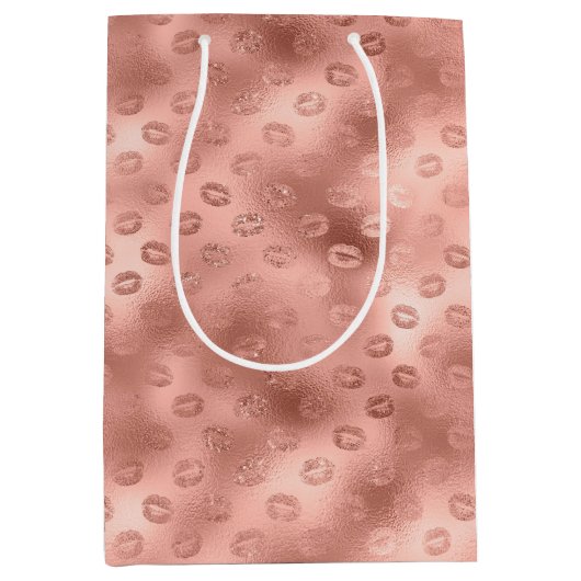 Sac Cadeau Moyen Lèvres rose Chic (Devant)