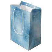 Sac Cadeau Moyen Levrina - Bleached Denim (Dos Angle)